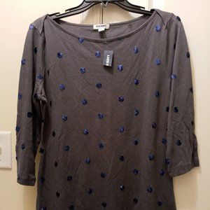 Old Navy size M 3/4 sleeve top- NWT